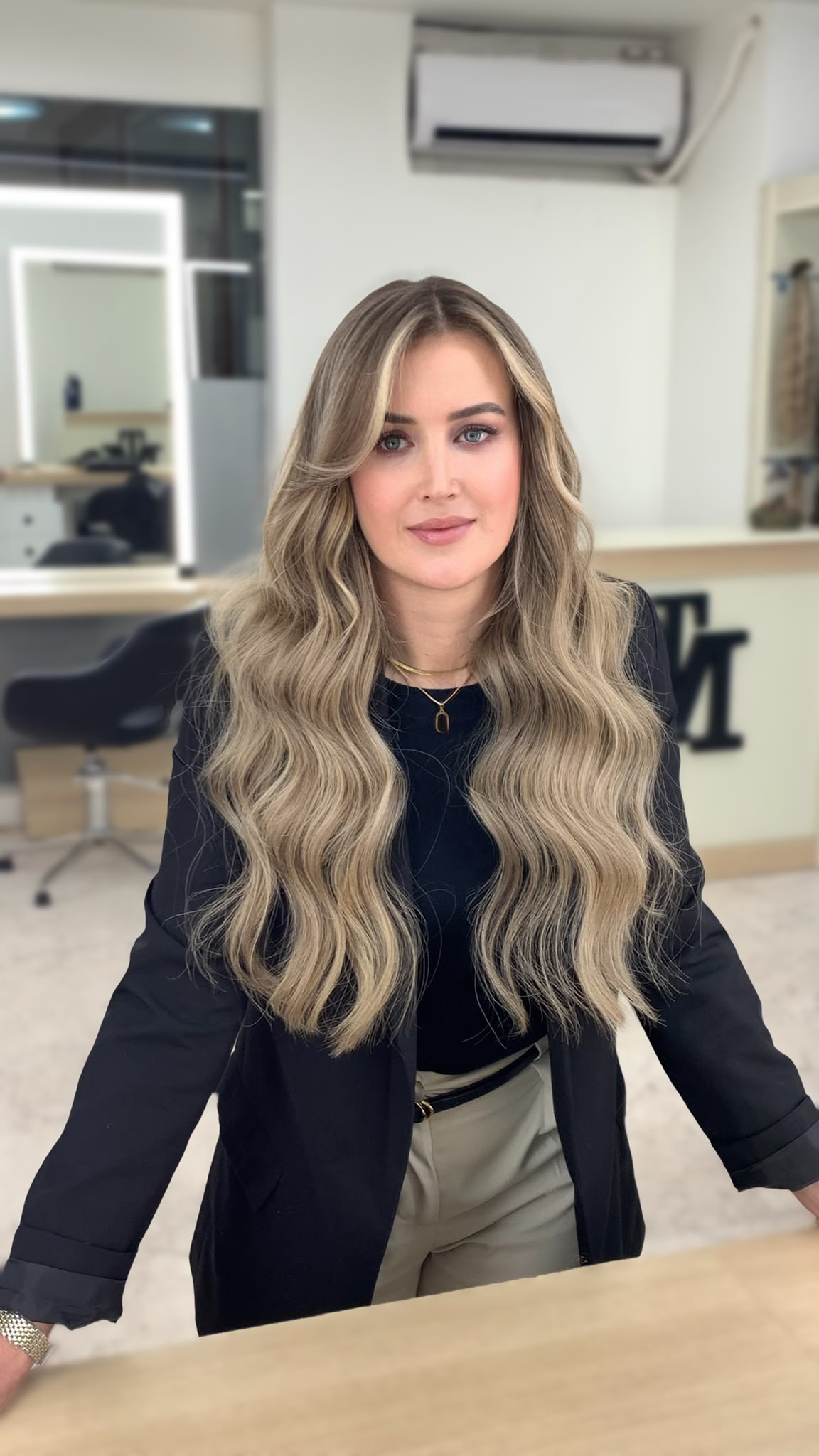 Doğal görünümlü saç