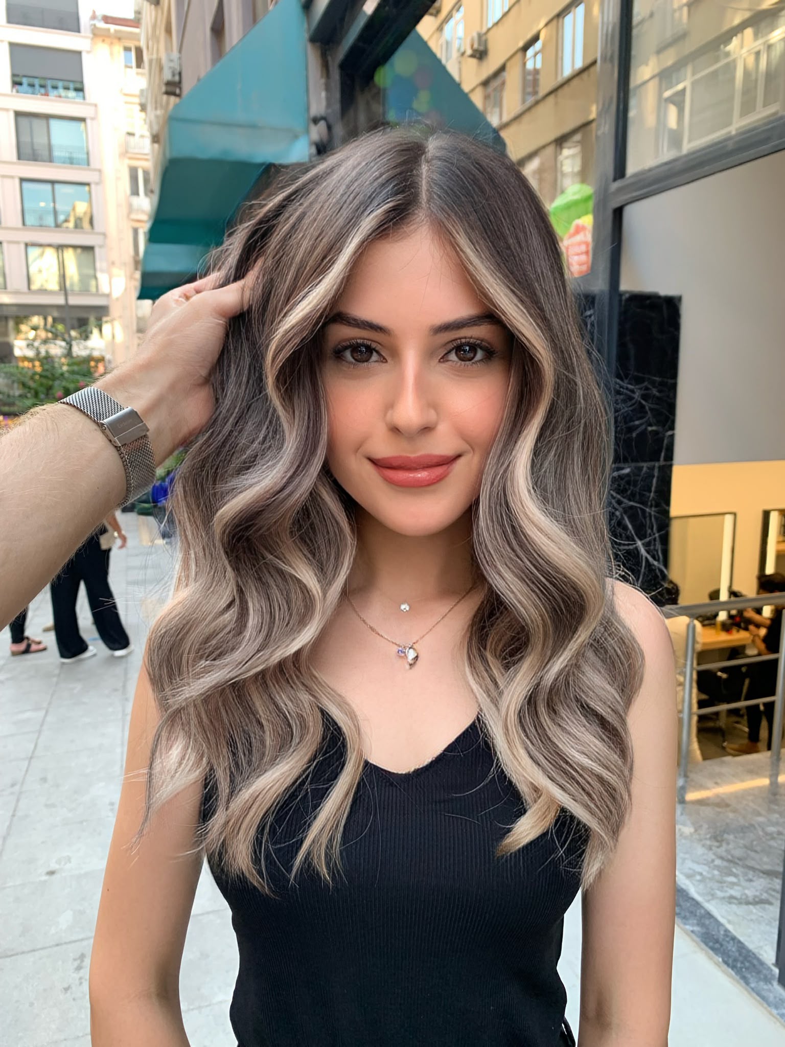Ombre renk geçişli saç